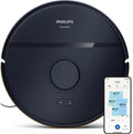 Philips serie 2000 2-in-1 Robot aspirapolvere, pannello IPS, blu, potenziamento tappeti, XU /10
