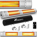 Stufa a Infrarossi 3000W con Telecomando, 3000 W, TRESKO