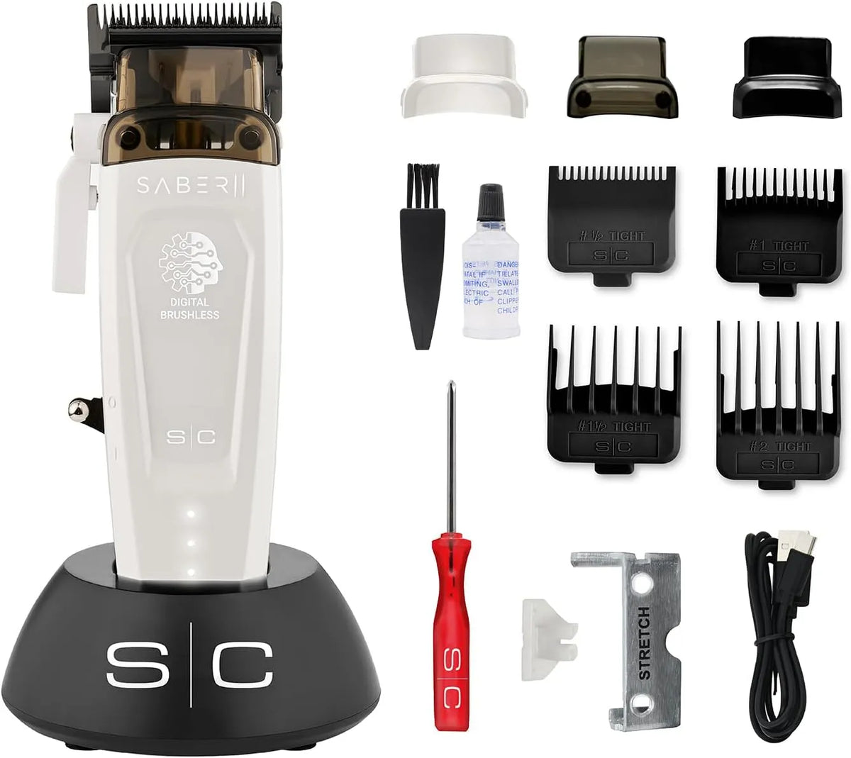 Motore, Cavo, USB, professionale, senza fili, bianco