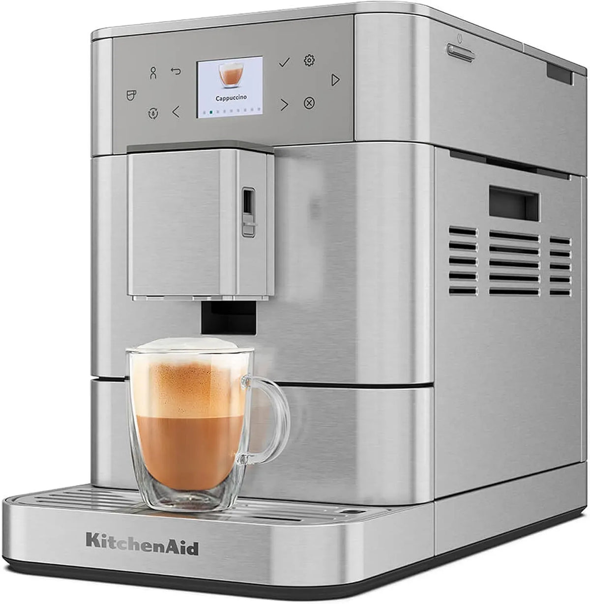 KitchenAid KF6-15 Montalatte, cappuccinatore, acciaio inox, 4 profili utente