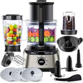 Robot da cucina, 2,5 L, YASHE, 3 velocità, 3 Velocità con Funzione Pulse, 1,5 L