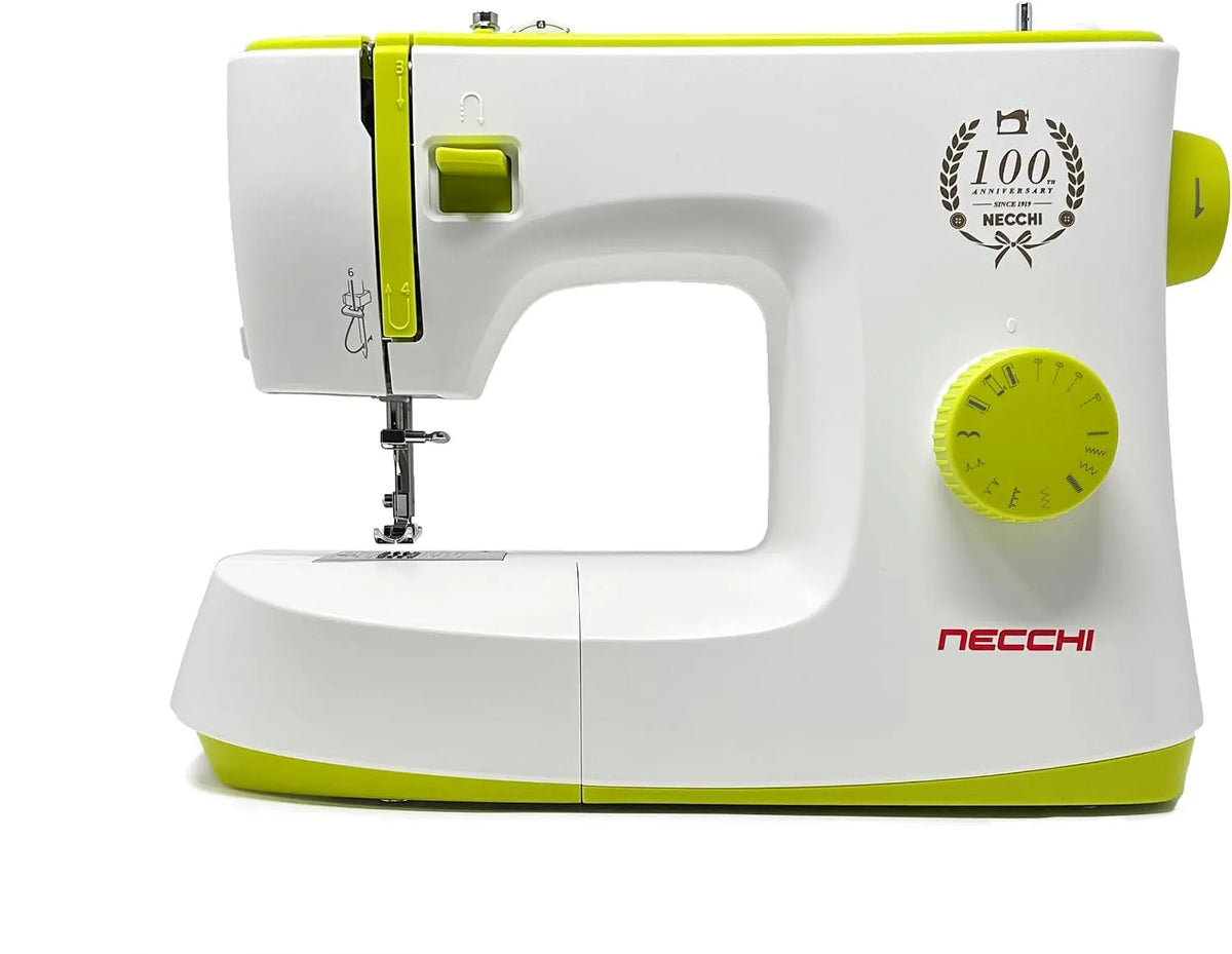 K408A Macchina da cucire, macchina per cucito elettrica, per principianti, NECCHI