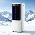 Raffrescatore evaporativo, 12 L, 3 velocità, oscillazione, ampio serbatoio, oscillazione di 120°, 3 modalità vento, serbatoio dell'acqua da 12 litri