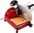 Affettatrice/affettatrice, affettatrice per alimenti, professionale, rosso, legno