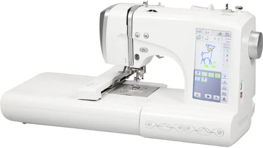 X 9 Macchina da Cucire, Macchina da Ricamo, macchina per cucito elettrica, ricamatrice elettrica, touch, display LCD, per Artigianato Creativo