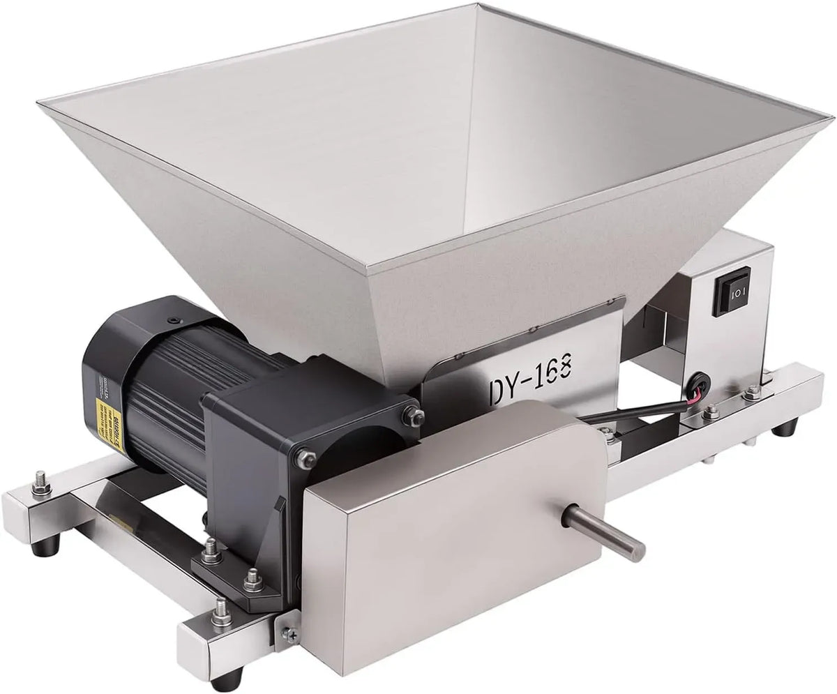 Mulino per cereali, 4 L, macinacereali, professionale, rosso, 4L Frantoio Elettrico di Frutta e Pane