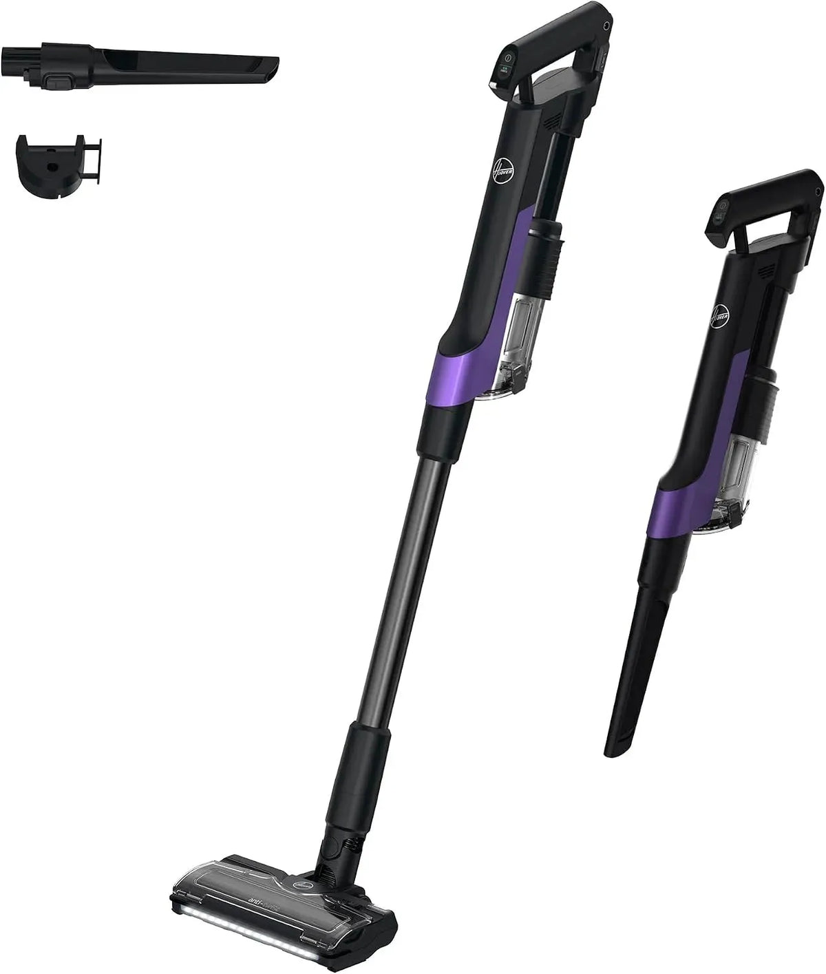Hoover HF2 Aspirapolvere, Spazzola Multisuperficie Anti Groviglio, KIT accessori per una pulizia completa, Luci LED, Z10H