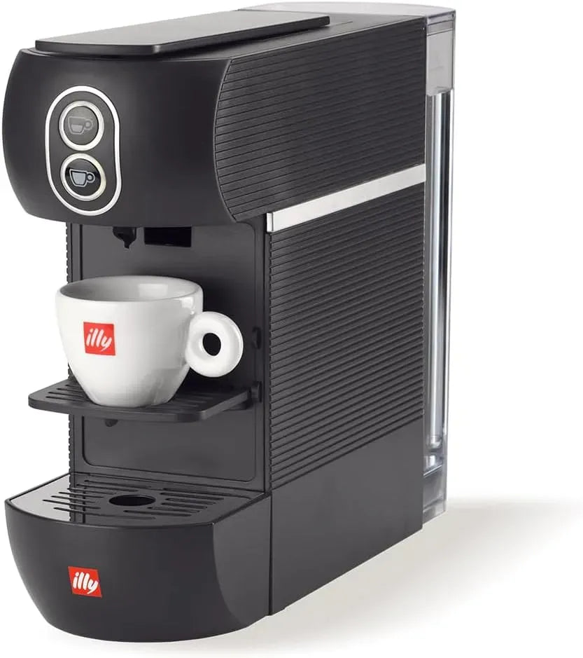 Macchina da caffè, nero, caffettiera elettrica, macchina da caffè elettrica, illy Nuova Macchina da Caffè a Cialda ESE 44mm Filtro Carta Colore Nero