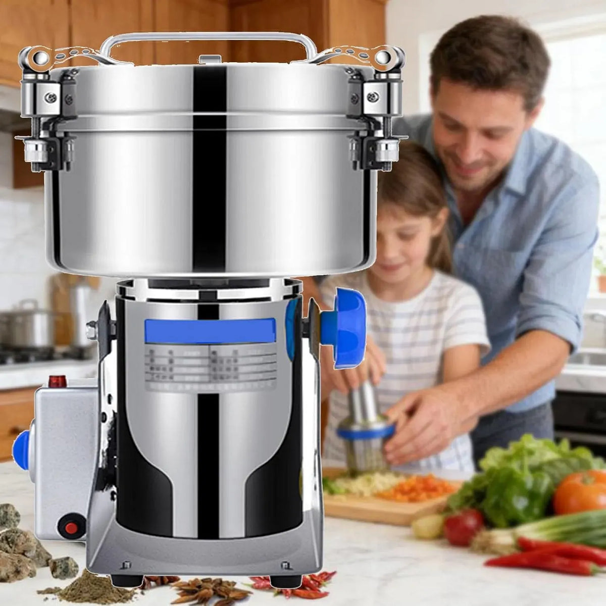 Filtro, macinino per chicchi di caffè, 2500 G, professionale, acciaio inox, per Cereali