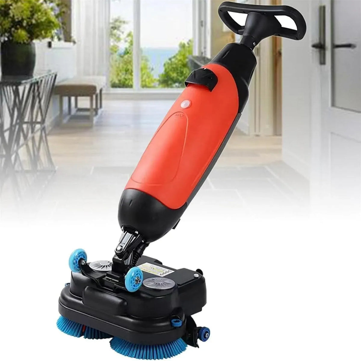 Macchina per la, lavapavimenti elettrico, 43,2 cm, portatile, professionale, per la pulizia del pavimento