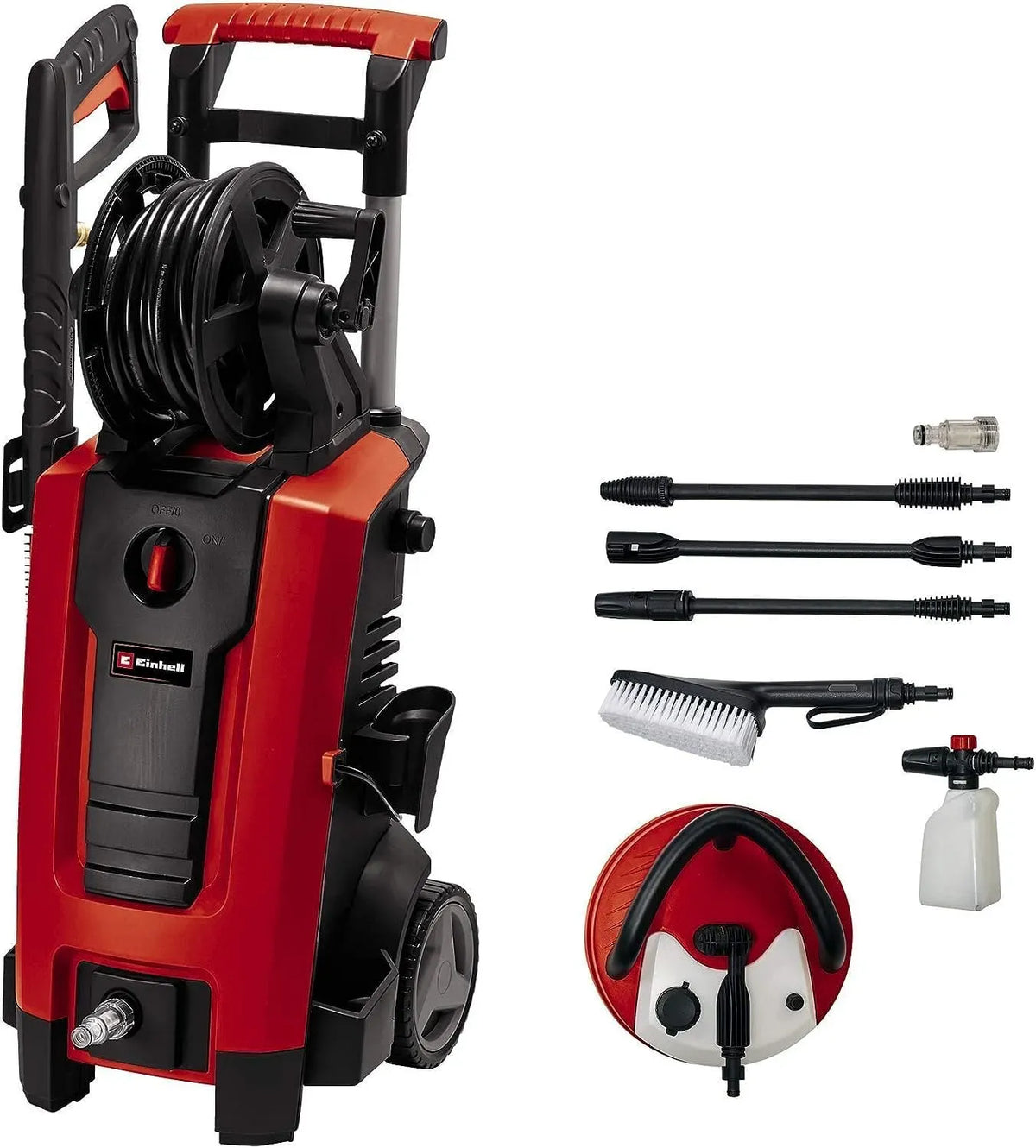Einhell HP 170 Idropulitrice, 2300 W, 240 V, pressione bar, portata 440 L/h, tensione 220-240 V