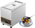 Pentola e padella, 1000 W, professionale, acciaio inox, Vaporiera Elettrica Da Tavolo Da Banco Da 1000 W