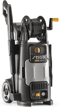 Idropulitrice, 2100 W, STIGA HPS HPS 345, ruote di trasporto, 145 Bar, 450 l/h, Tubo 9m