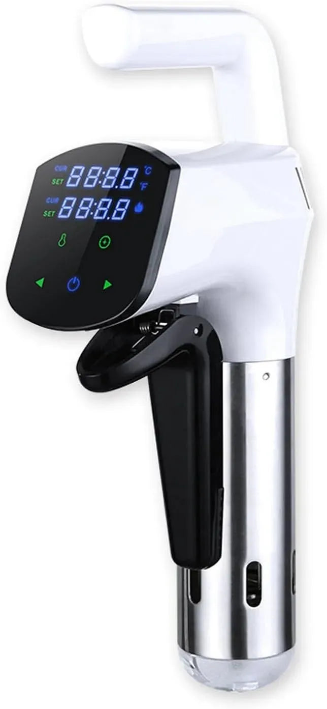 Sous Vide Fornello Immersione Circolatore 1100W WiFi Touch Screen In Acciaio Inox per Cucinare Bistecca Pollo Pesce Uova Verdure