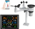 Stazione, sensore, stazione meteorologica wireless, esterno, Wi-Fi