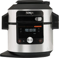 Ninja OL650EU Pentola e padella, 7.5 L, 12 programmi, vapore, acciaio inox, Coperchio SmartLid, Foodi MAX Multicooker