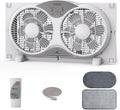 Ventilatore, 94 cm, 3 velocità, larghezza regolabile da 59,7 a 94 cm, shinic 2026, certificato ETL