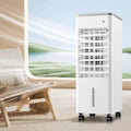 Raffrescatore evaporativo, 9 L, portatile, timer, 3 velocità, oscillazione
