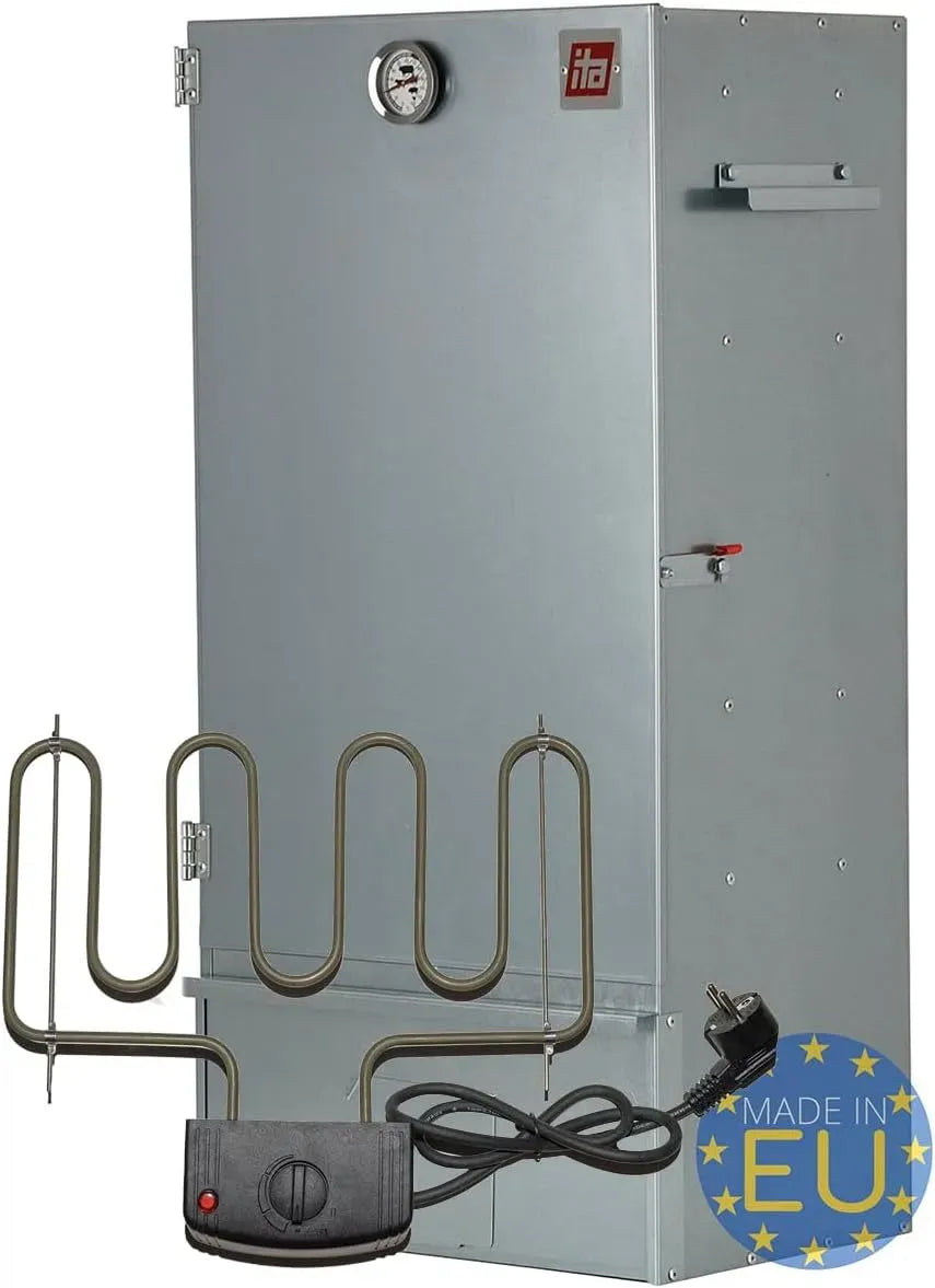 Armadio, 81 cm, acciaio inox, 3 ripiani, per affumicare premium con 3 ripiani 81 cm, ITA