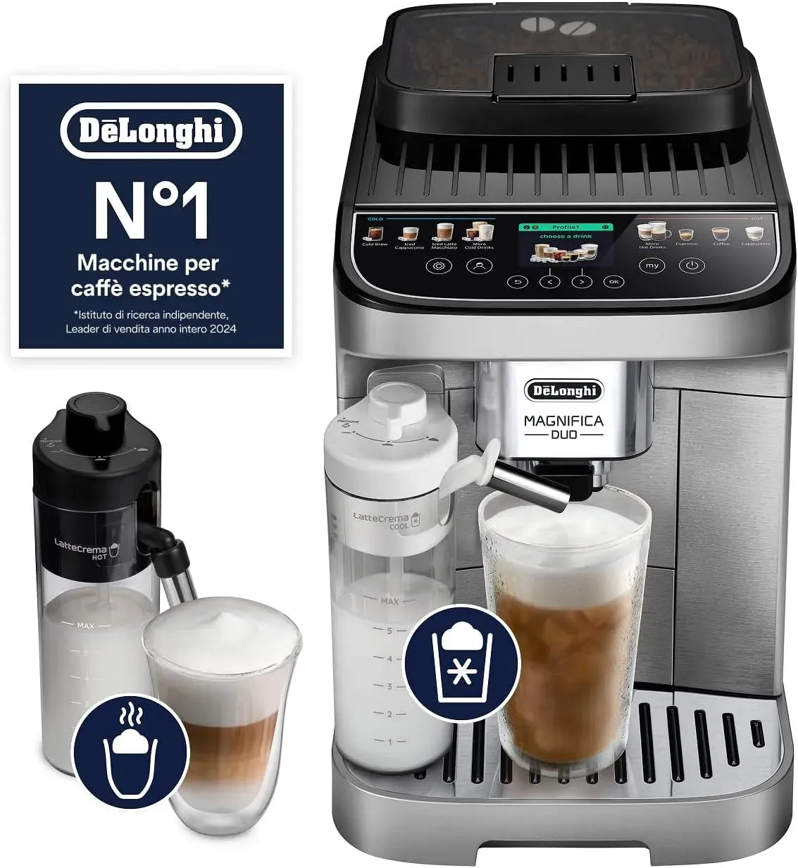De'Longhi ECAM332.80.SXB Magnifica Duo