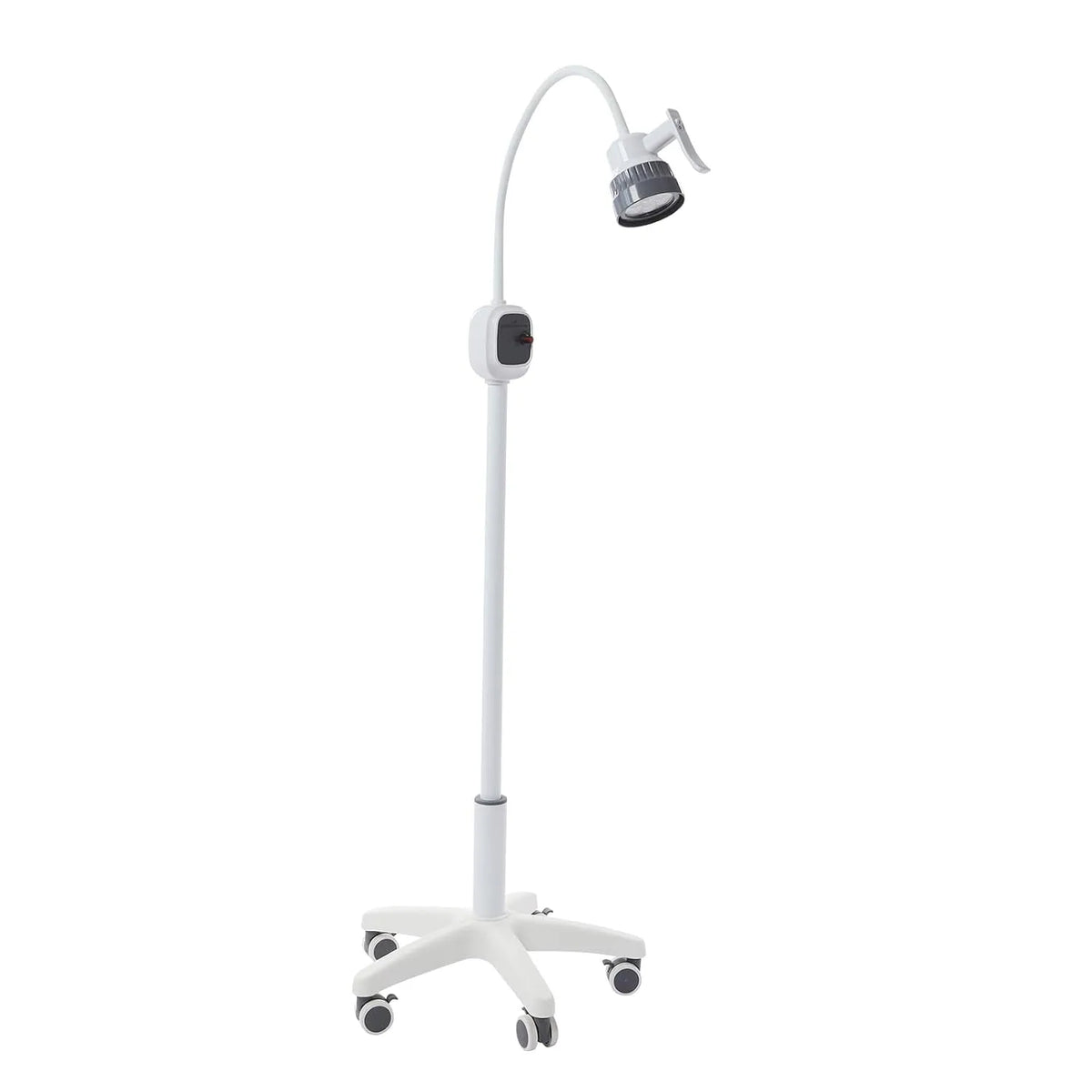 Lampada, 80 cm, 12 W, ruote di trasporto, per ginecologia
