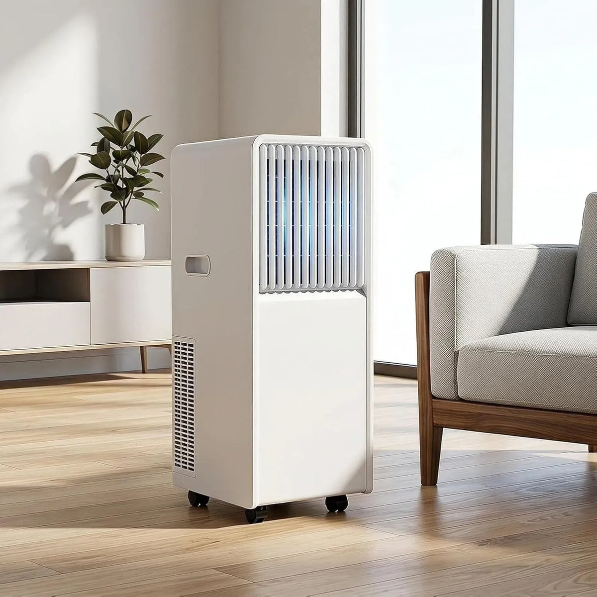 Condizionatore, HURUMA, portatile, oscillazione, 14000 Btu