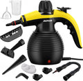Pulitore a vapore, portatile, macchina per pulizia a vapore, Pulitore a vapore portatile per la pulizia della casa con 10 accessori