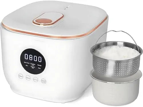 Pentola e padella, 3 L, rivestimento antiaderente, timer, vapore, Timer 24 Ore, 5 modalità