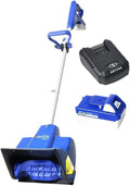 Batteries Charger, 17.8 cm, Spazzaneve Elettrico Electric Snow Blower 1200W Brushless Li-ion 24V Working Width 28cm Snow Height 17