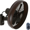 Ventilatore, LUCCI, ventola per circolazione dell'aria, Air Breeze Ventilatore da parete con telecomando