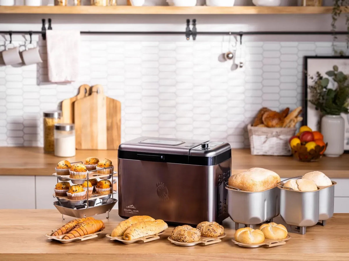 Macchina per il pane, 850 W, 24 programmi, panificatrice, ETA I 850, touch, timer, Macch na per l pane Dupl ca W 24 programm senza glut ne, 1,5 kg
