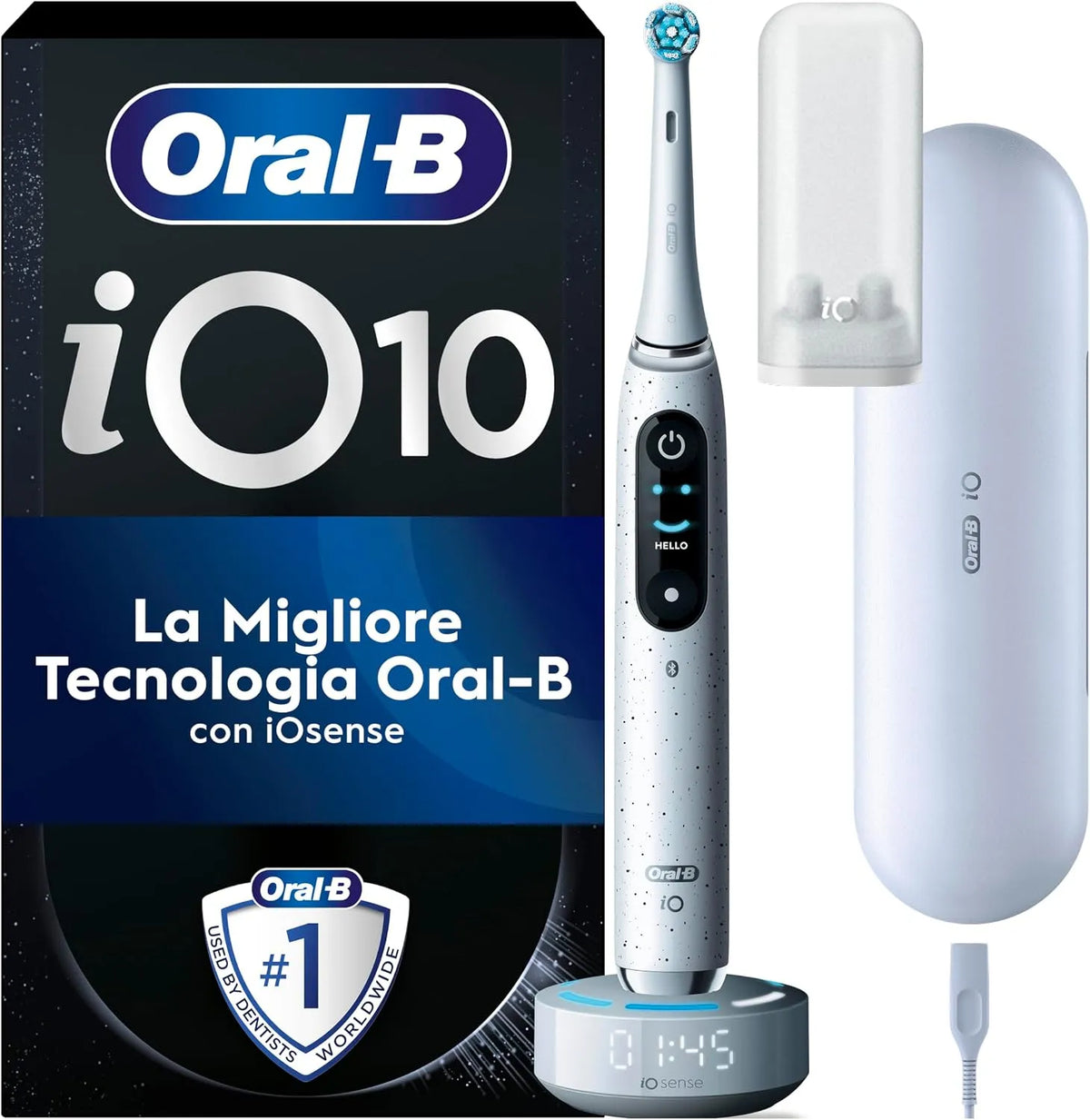 Accessorio per elettrodomestico, bianco, Oral-B iO 10 Spazzolino Elettrico
