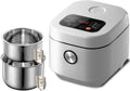 Pentola e padella, 5 L, vapore, acciaio inox, utensile da cucina