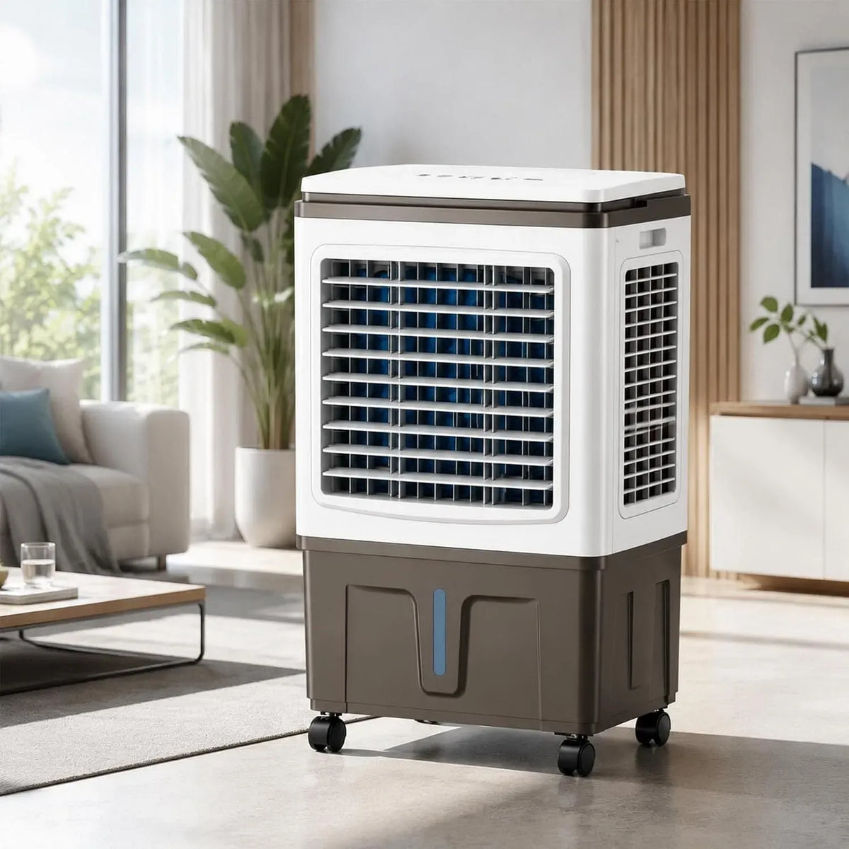 Condizionatore, 40 L, portatile, Ventilazione Silenziosa 30L
