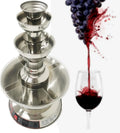 A 3 Macchina per Vino, Distributore, estrattore di succo e spremiagrumi, macchina da caffè elettrica, 3 livelli, rosso, per Vino A Fontana