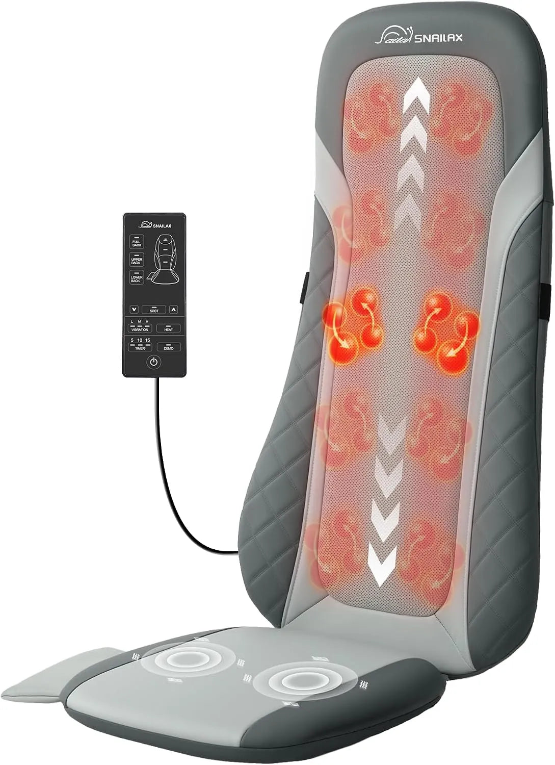 Snailax Sedile Massaggiante Shiatsu dotato di Calore