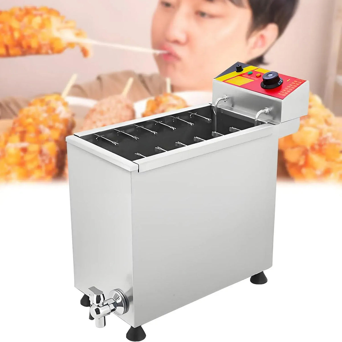 Macchina per Hot, 25 L, acciaio inox, per Hot Dog al Formaggio