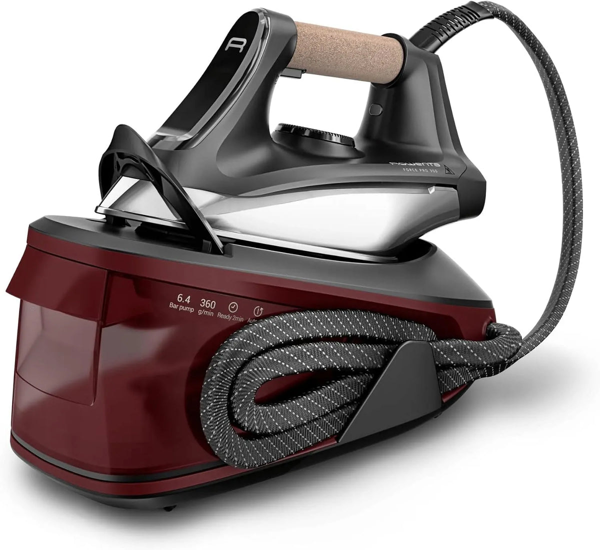 Rowenta VR7443 Ferro da Stiro a Vapore, Mattone, Force Pro 350