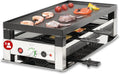 Barbecue, griglia, tavolo, 1400 W, acciaio inox, per 8 persone