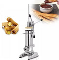 Macchina per ciambelle, 2 L, donut maker, acciaio inox, Churrera verticale in acciaio inossidabile con 5 stampi