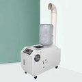 Umidificatore, umidificatore industriale, 2000 W, professionale, acciaio inox, per grandi volumi di serre e magazzini