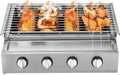 barbecue, griglia, tavolo, barbecue alimentato a gas, rimovibile, acciaio inox, per olio