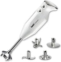 Frullatore M350, 300 W, acciaio inox, bianco, 2 velocità