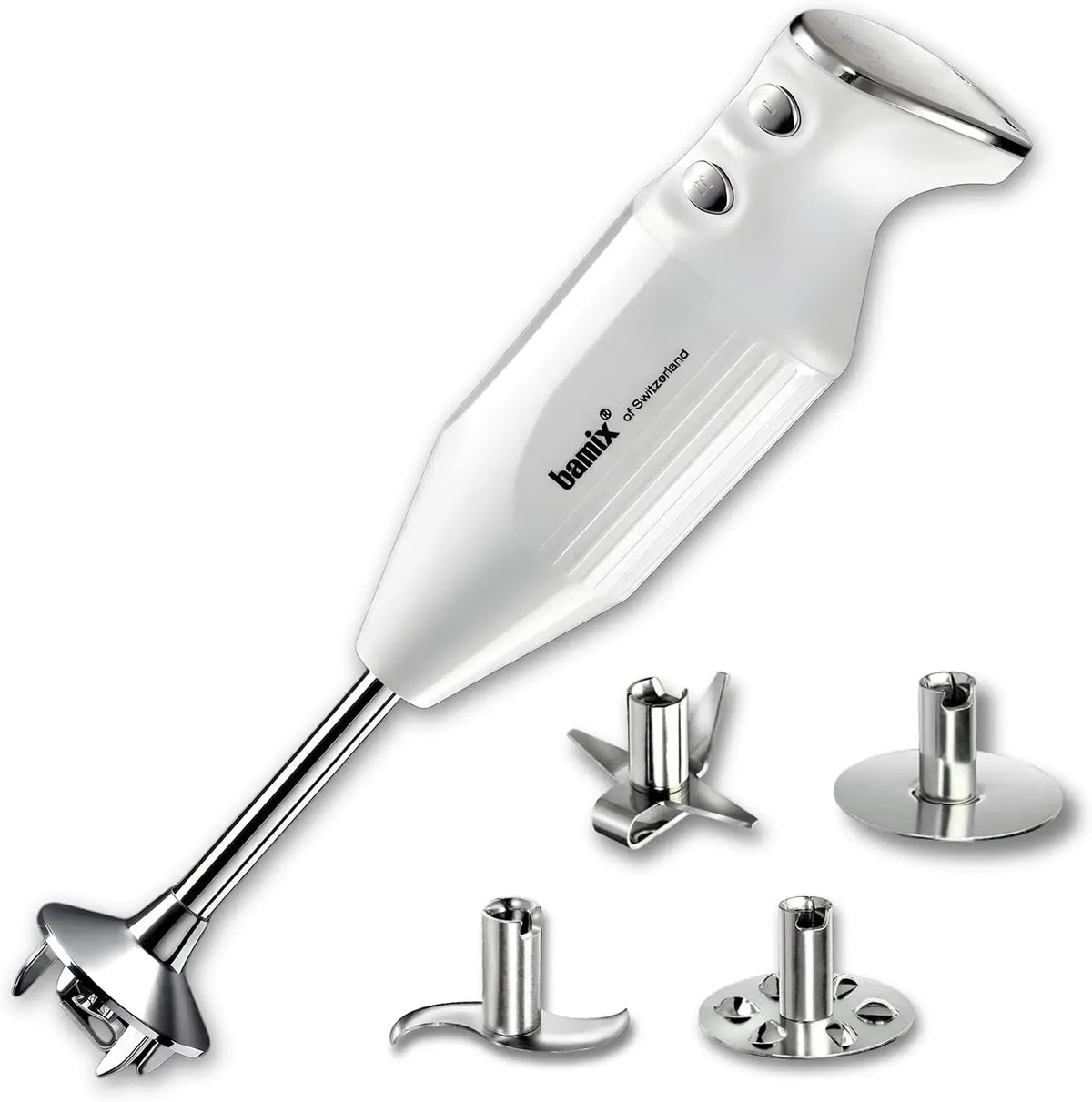 Frullatore M350, 300 W, acciaio inox, bianco, 2 velocità