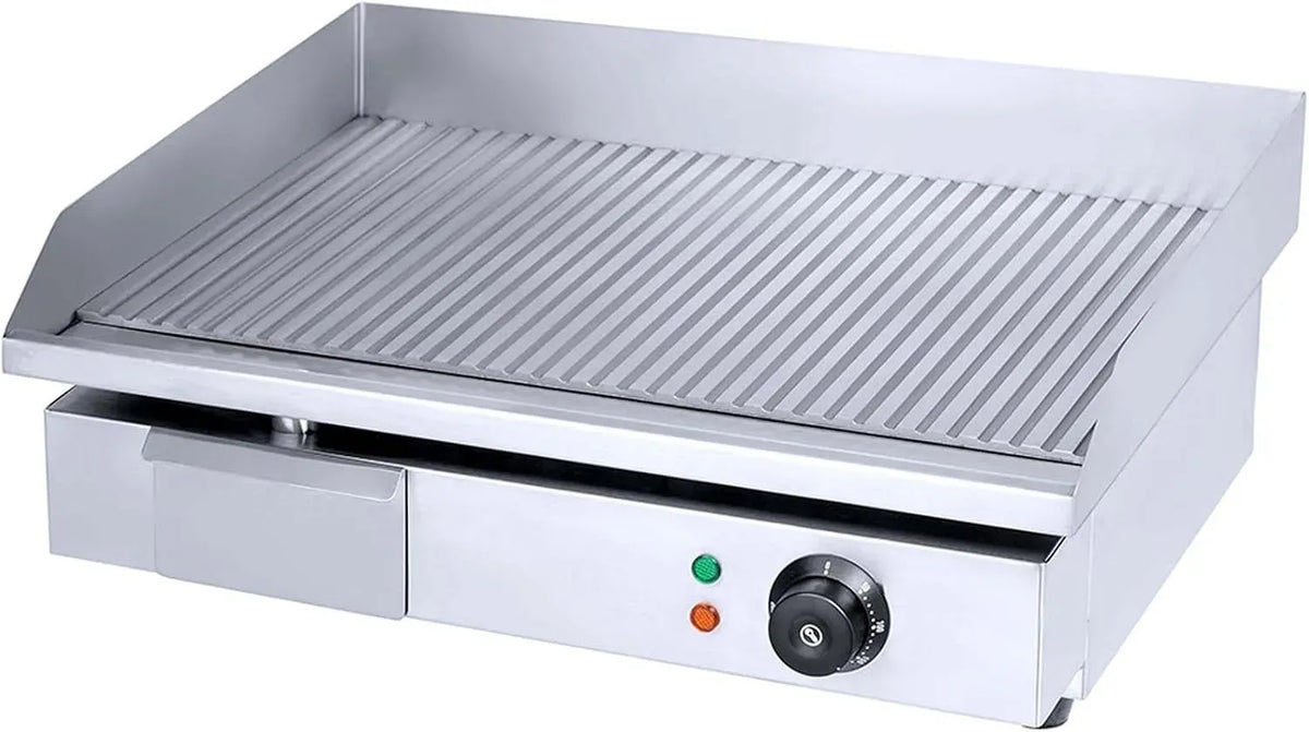 Barbecue, Piastra, Griglia, 3000 W, professionale, ristoranti, ristorazione, ghisa, per Barbecue Elettrica 3000W Griglia Elettrica Professio