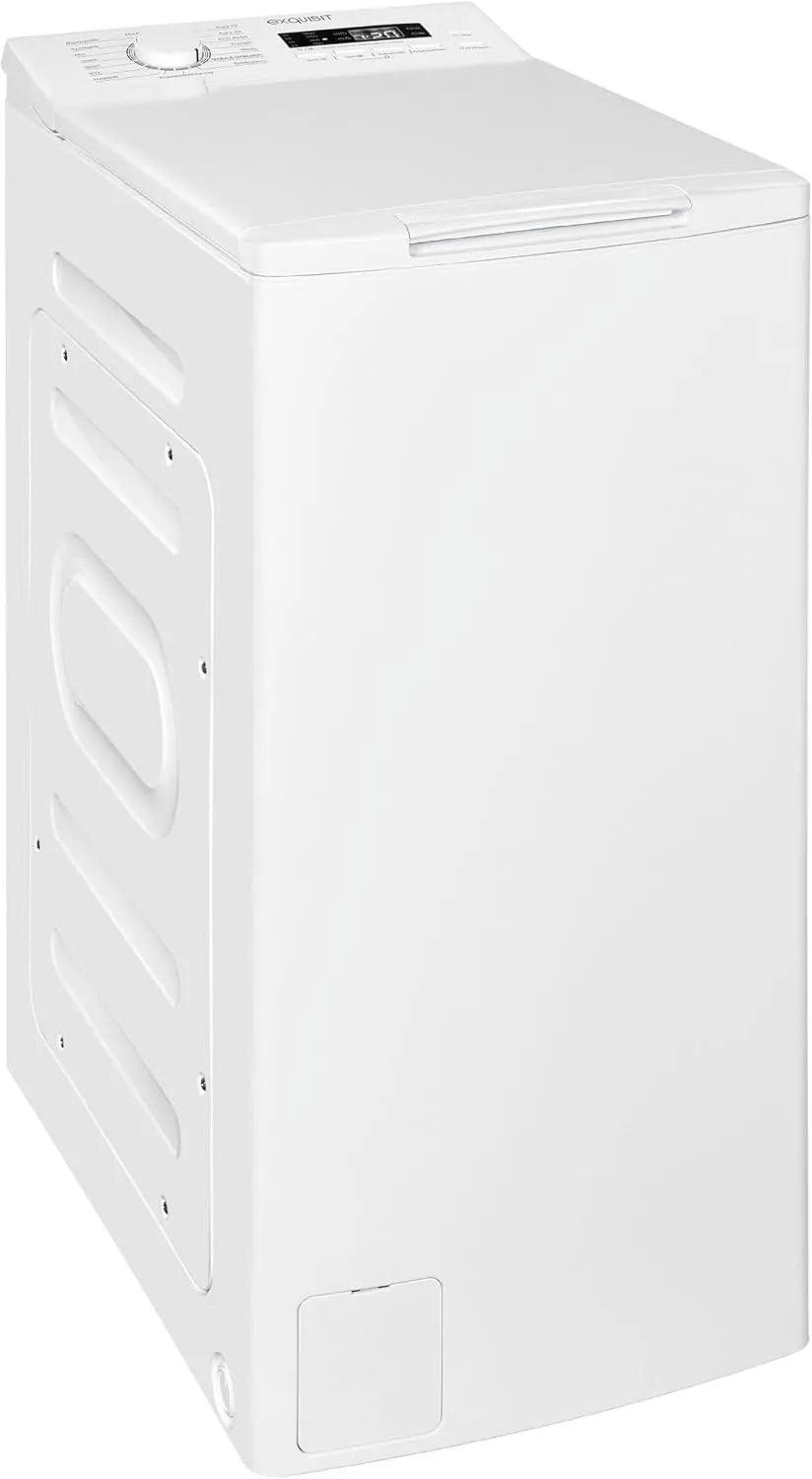 Exquisit LTO1207-030A Lavatrice, 7,5 kg, classe energetica E, bianco, 1200 giri/min