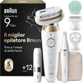 Braun epilatore elettrico da donna, effetto 3D