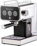 Russell Hobbs Portafiltro, Erogatore, macchina da caffè elettrica, 15 bar, 2 tazze, vapore, acciaio inox, nero