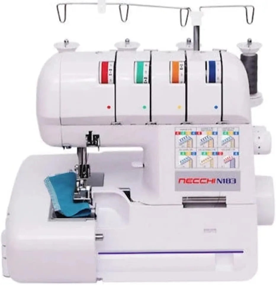 N183 Macchina per Cucire, bianco, plastica, alluminio, Necchi
